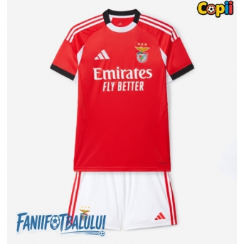 Benfica Echipament de Fotbal Replică 2025-26 Copii Acasa (+ Șorturi)